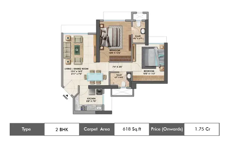 Chandak GreenAiry Floor Plan 1